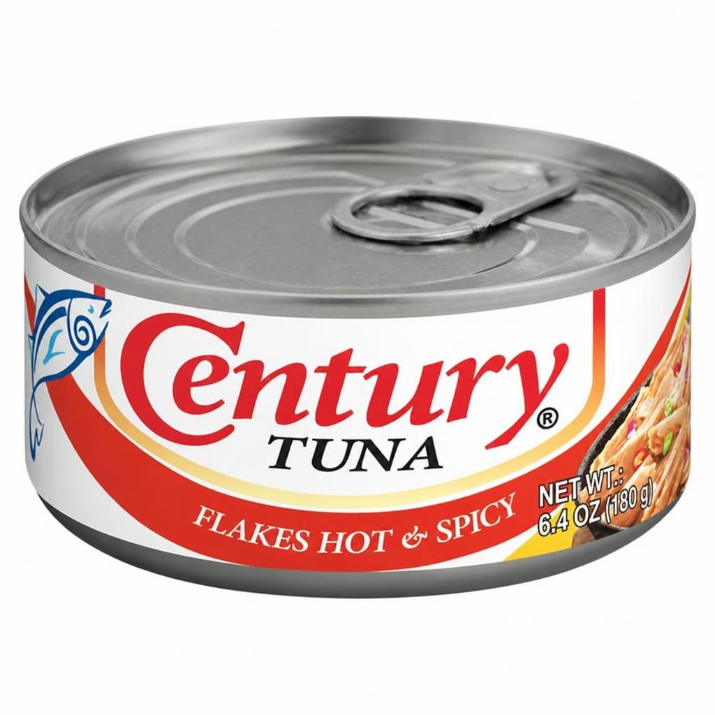 Century 180g Tuna Flakes in Hot & Spicy Sauce