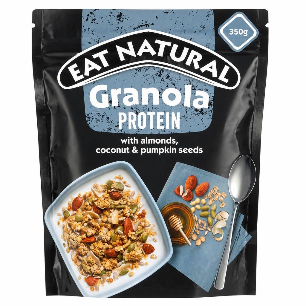 Eat Natural Protein Packed Granola Breakfast Cereal 350g