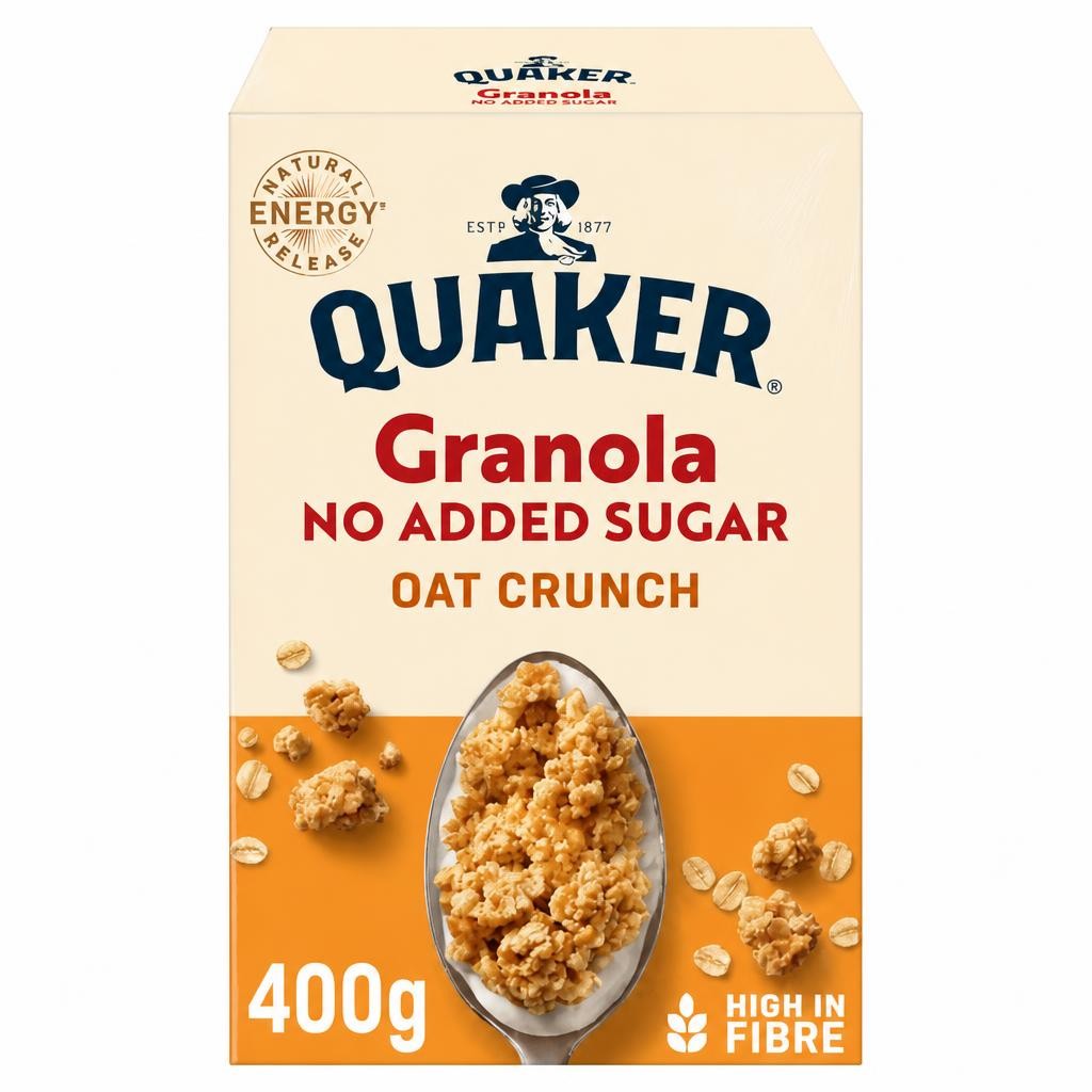 Quaker No Added Sugar Granola