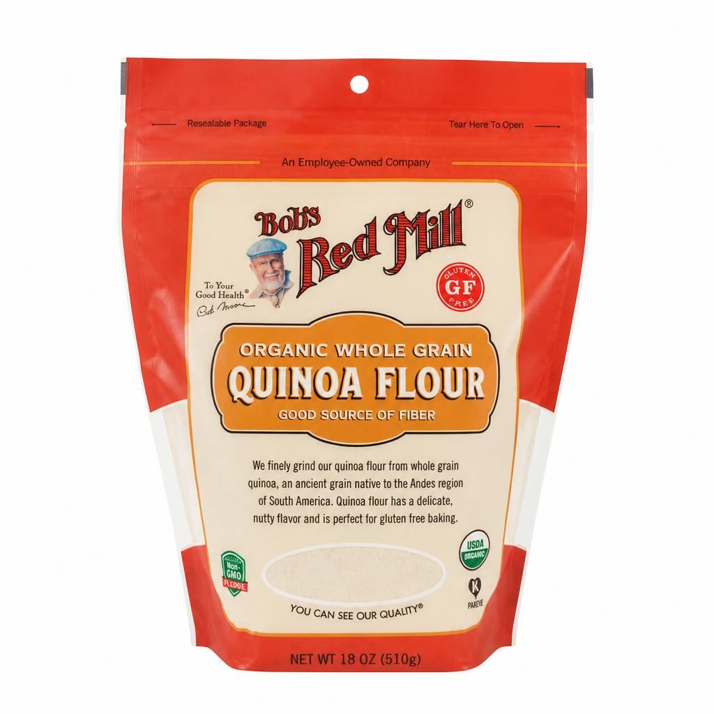 Bob's Red Mill Organic Wholegrain Quinoa Flour 510g