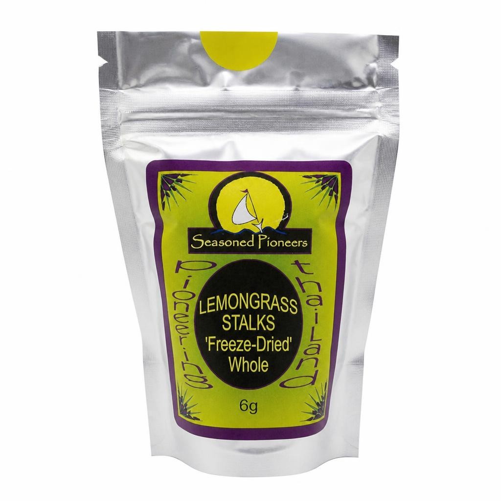 Seasoned Pioneers Lemongrass Stalks Freeze-Dried 6g