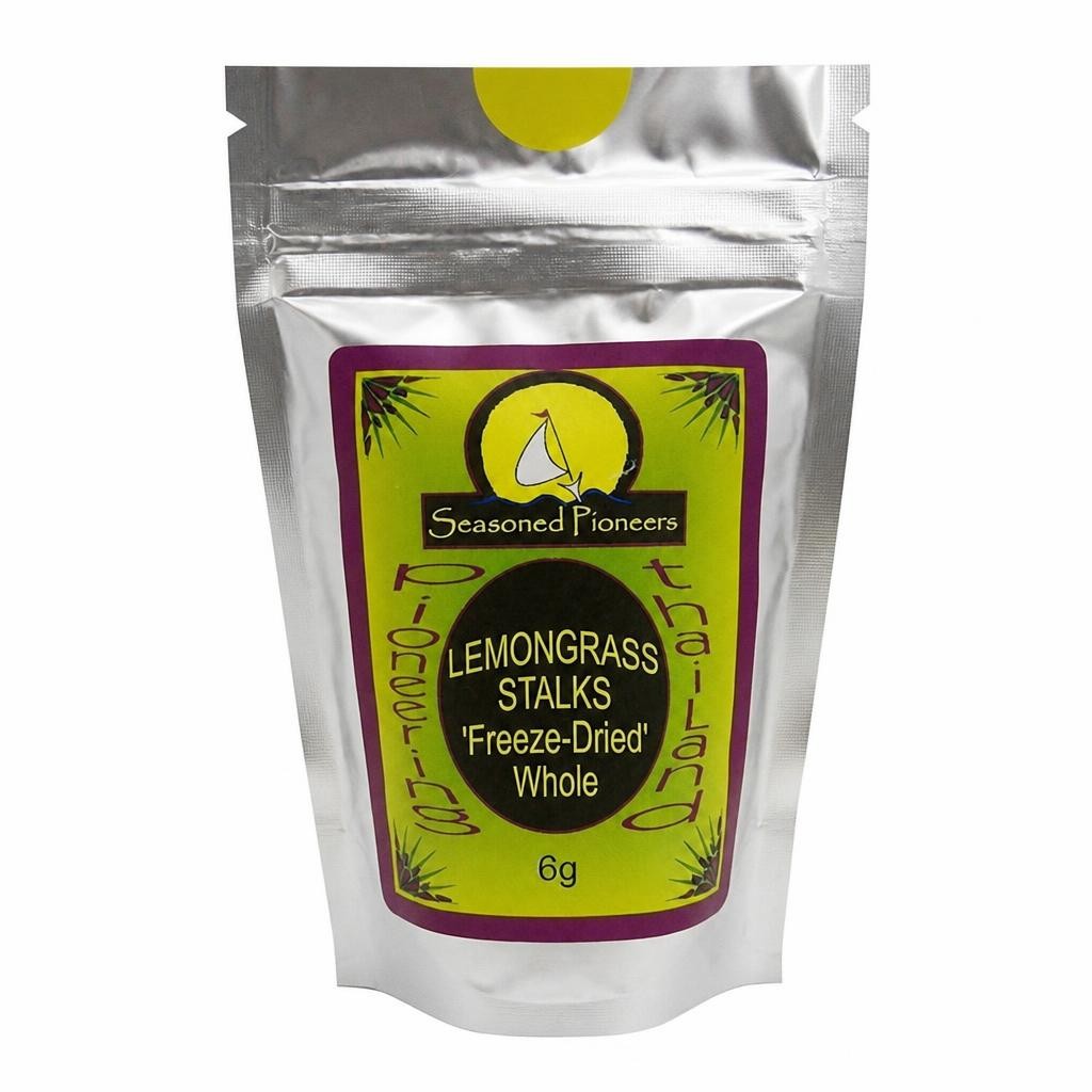 Seasoned Pioneers Lemongrass Stalks Freeze-Dried 6g