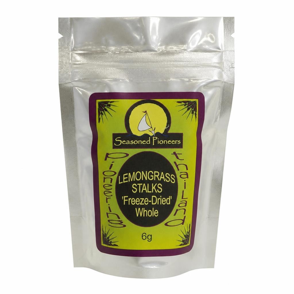 Seasoned Pioneers Lemongrass Stalks Freeze-Dried 6g