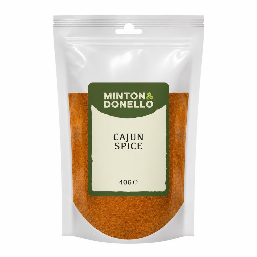 Minton & Donello Cajun Spice 10 x 40g