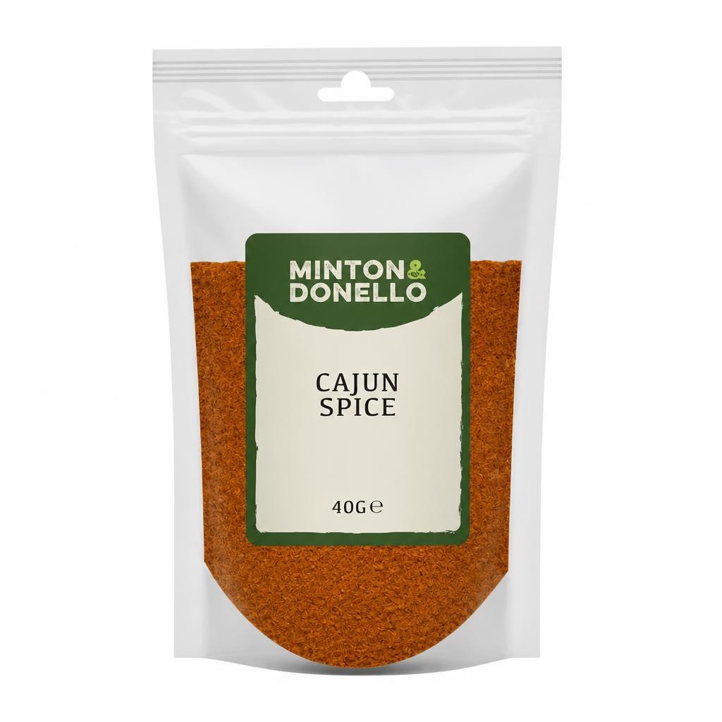 Minton & Donello Cajun Spice 10 x 40g