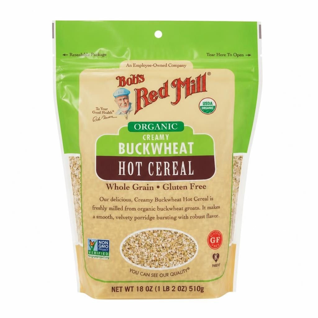 Bob's Red Mill Gluten Free Organic Creamy Buckwheat Cereal 510g