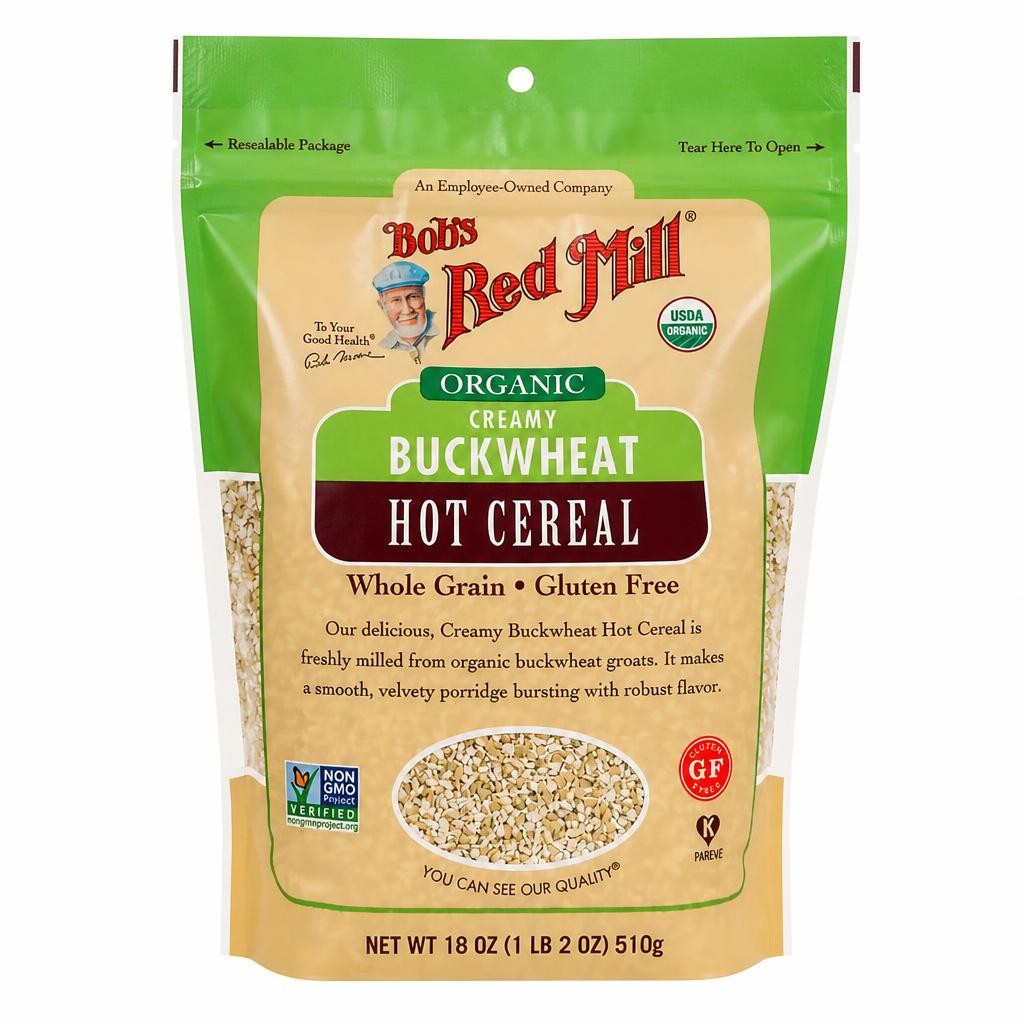 Bob's Red Mill Gluten Free Organic Creamy Buckwheat Cereal 510g
