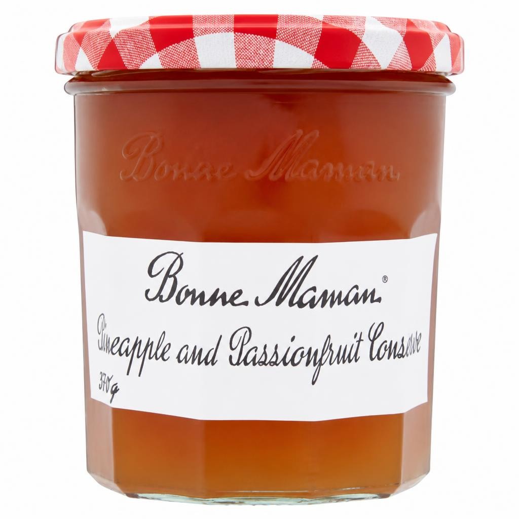 Bonne Maman Pineapple and Passion Fruit Jam 370g