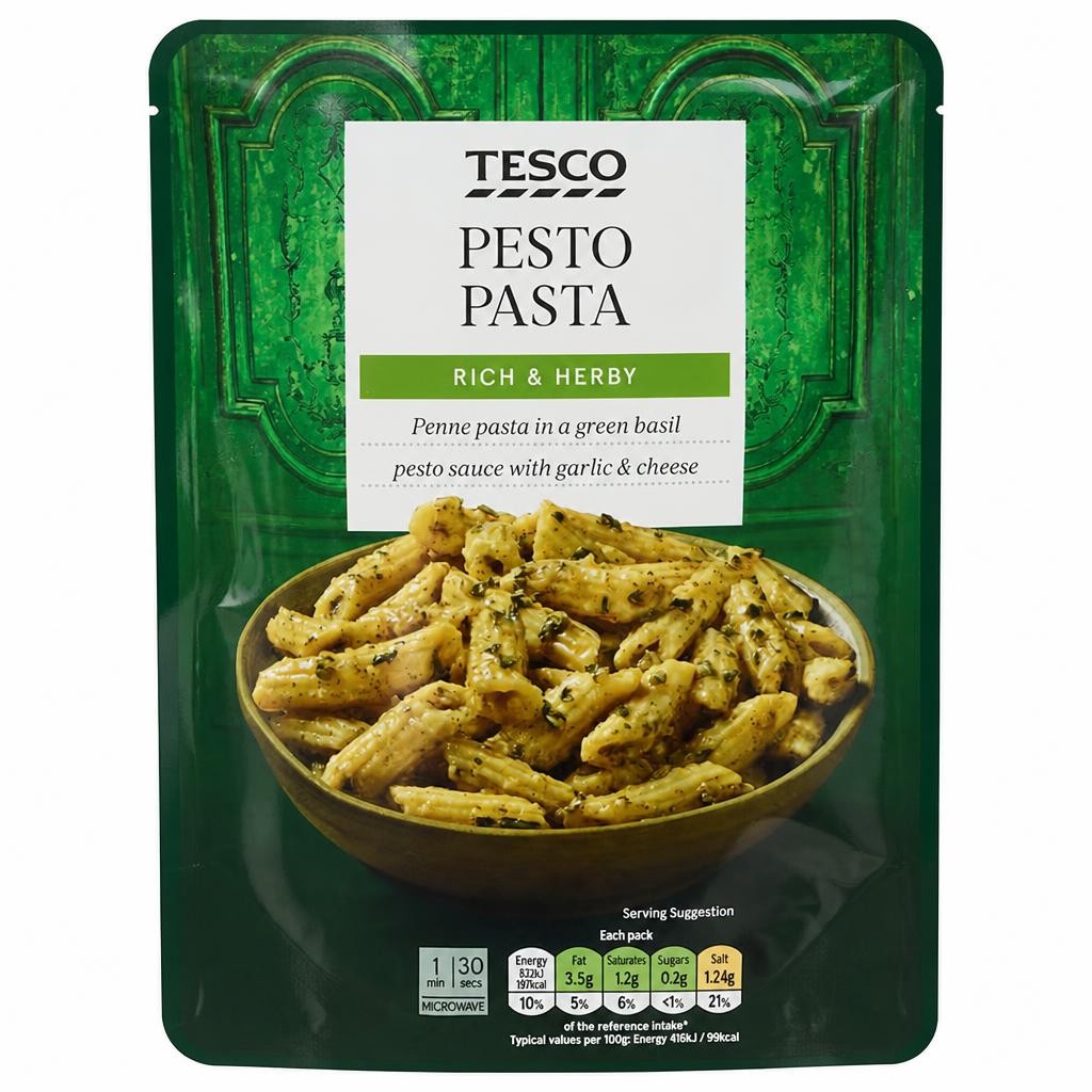 Tesco Pesto Pasta 200g