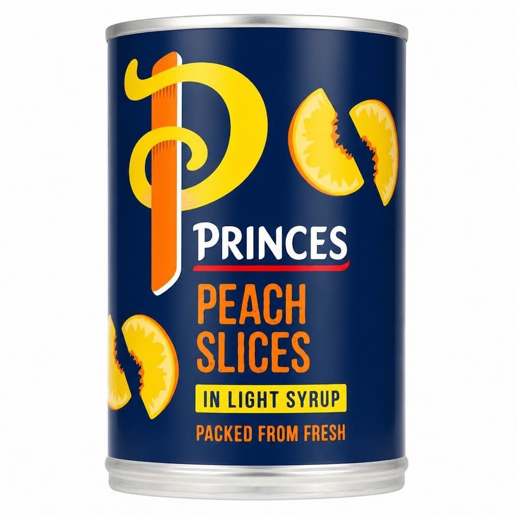 Princes Peach Slices In Light Syrup 410G