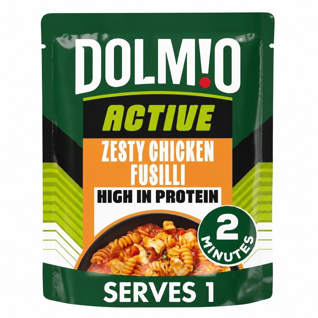Dolmio Active Zesty Chicken Fusilli Pasta Ready Meal 250g