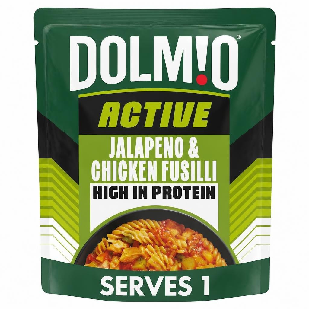 Dolmio Active Jalapeno and Chicken Fusilli Pasta Ready Meal 250g