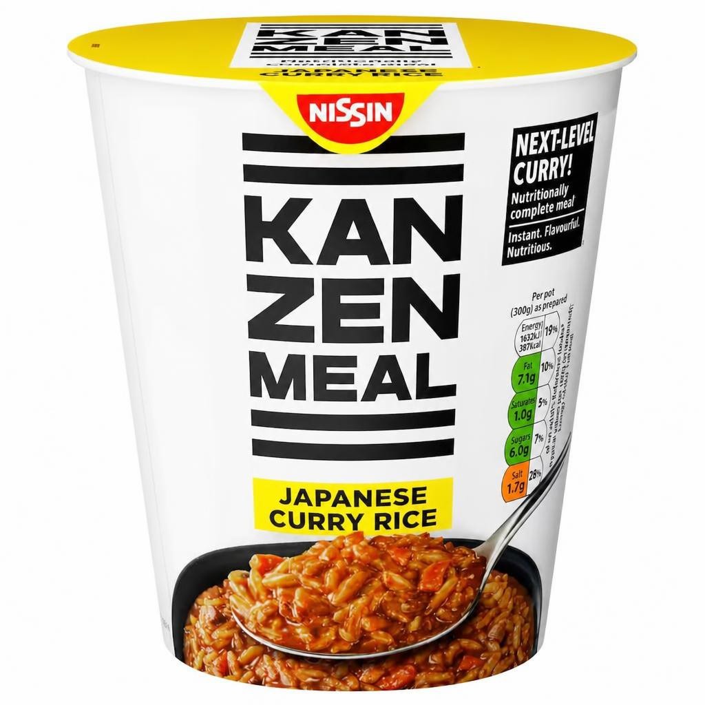 Nissin Kanzen Meal Japanese Curry Rice Pot 108g