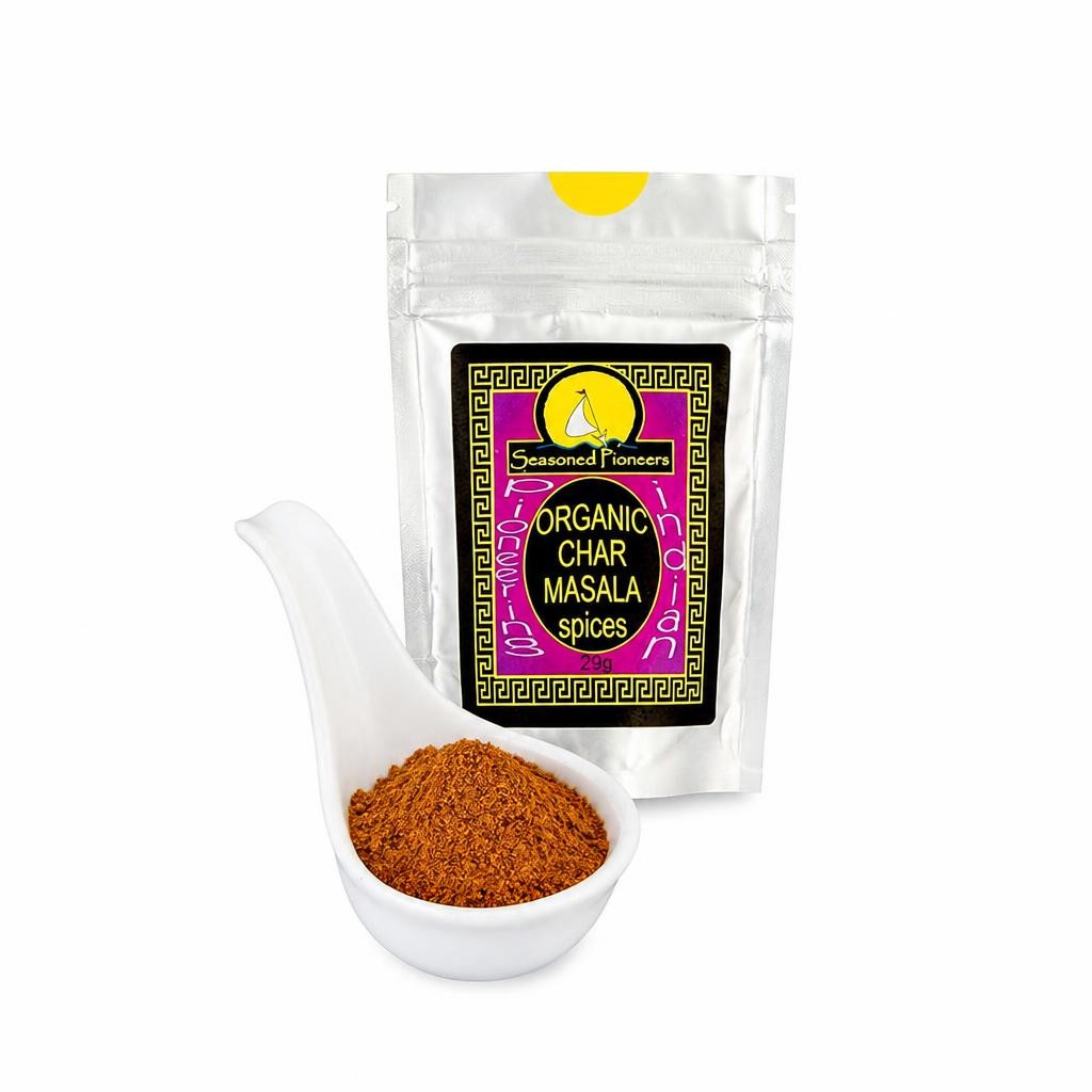 Seasoned Pioneers Organic Char Masala Indian Spices 29g