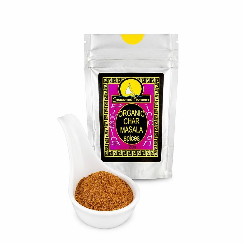 Seasoned Pioneers Organic Char Masala Indian Spices 29g