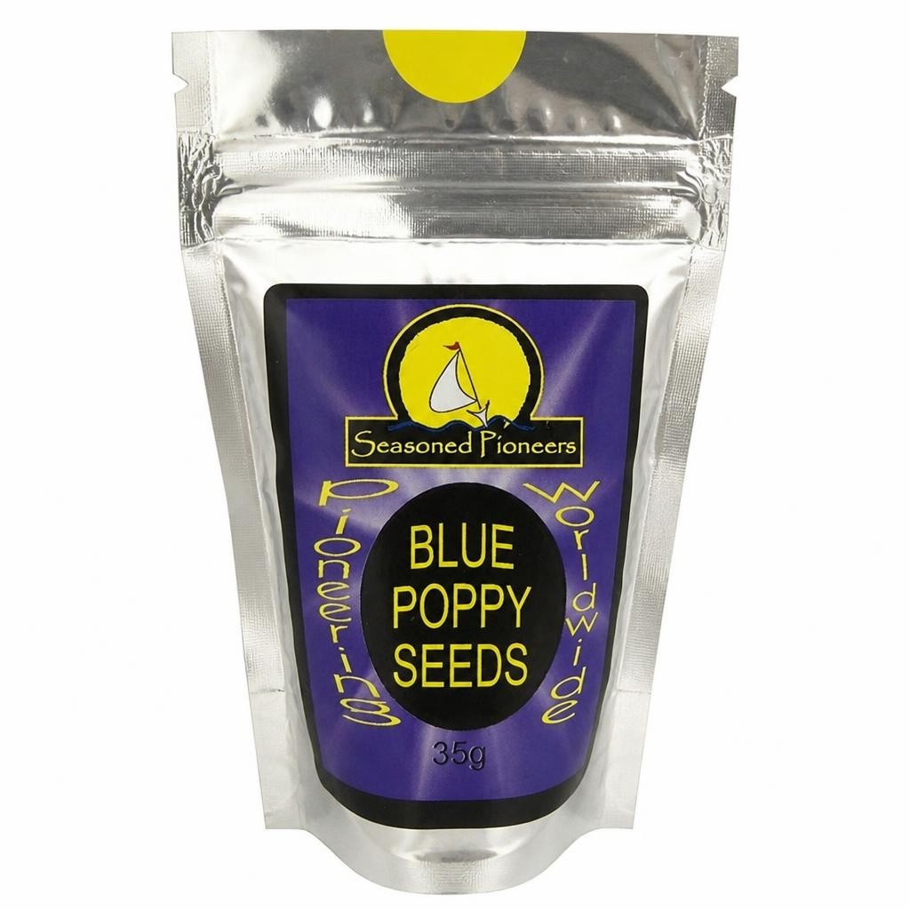 Seasoned Pioneers Blue Poppy Seeds Packet 35g