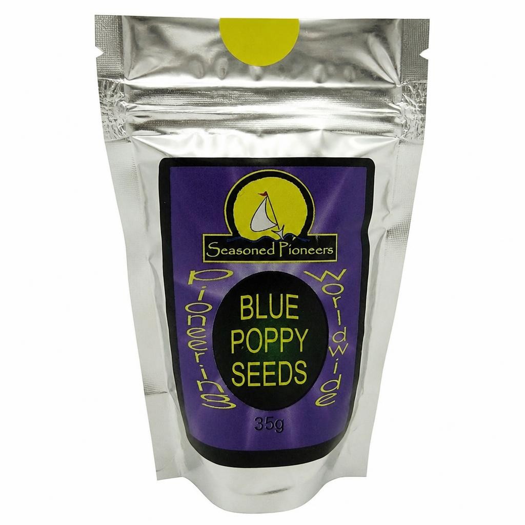 Seasoned Pioneers Blue Poppy Seeds Packet 35g