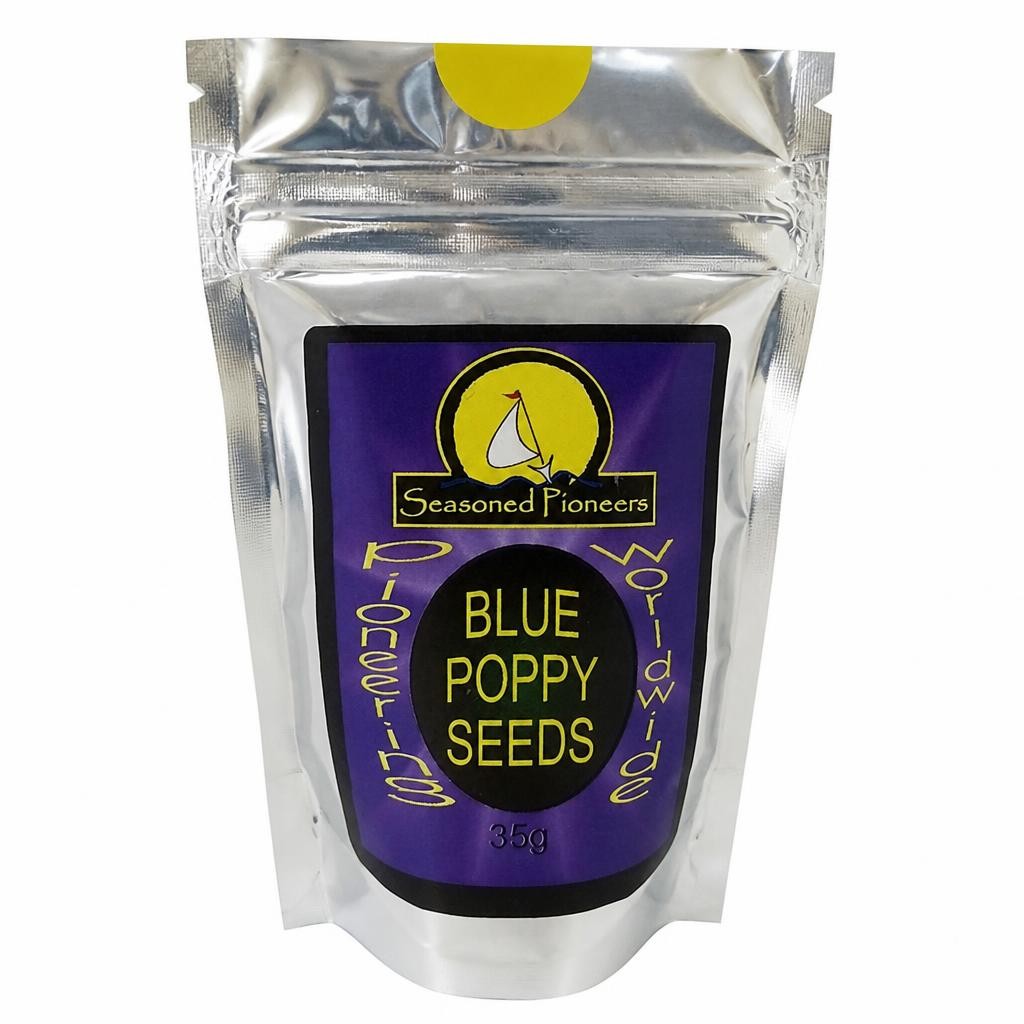 Seasoned Pioneers Blue Poppy Seeds Packet 35g