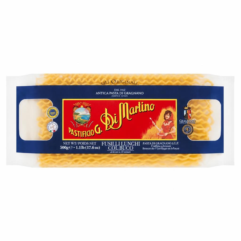 Pastificio G. Di Martino Fusilli Lunghi Col Buco 500g