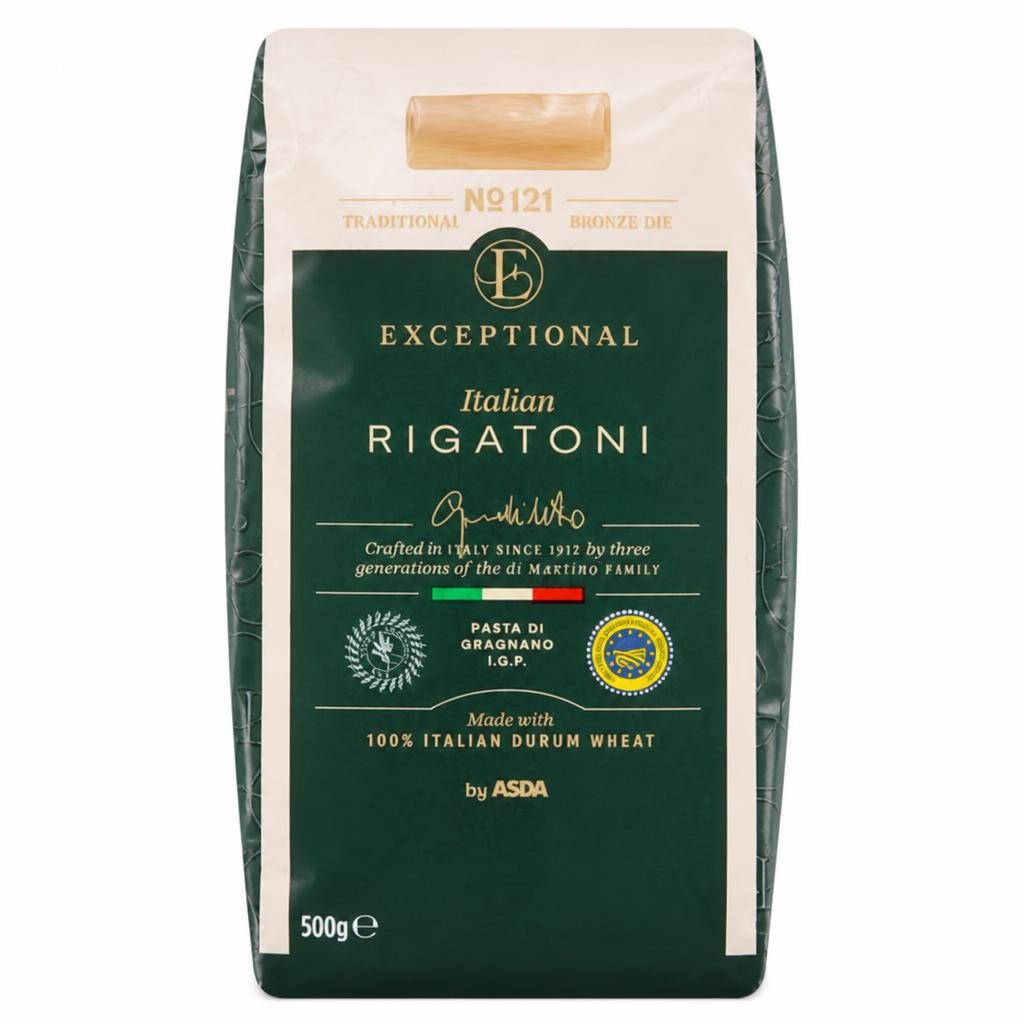 ASDA Exceptional by  Italian Rigatoni 500g
