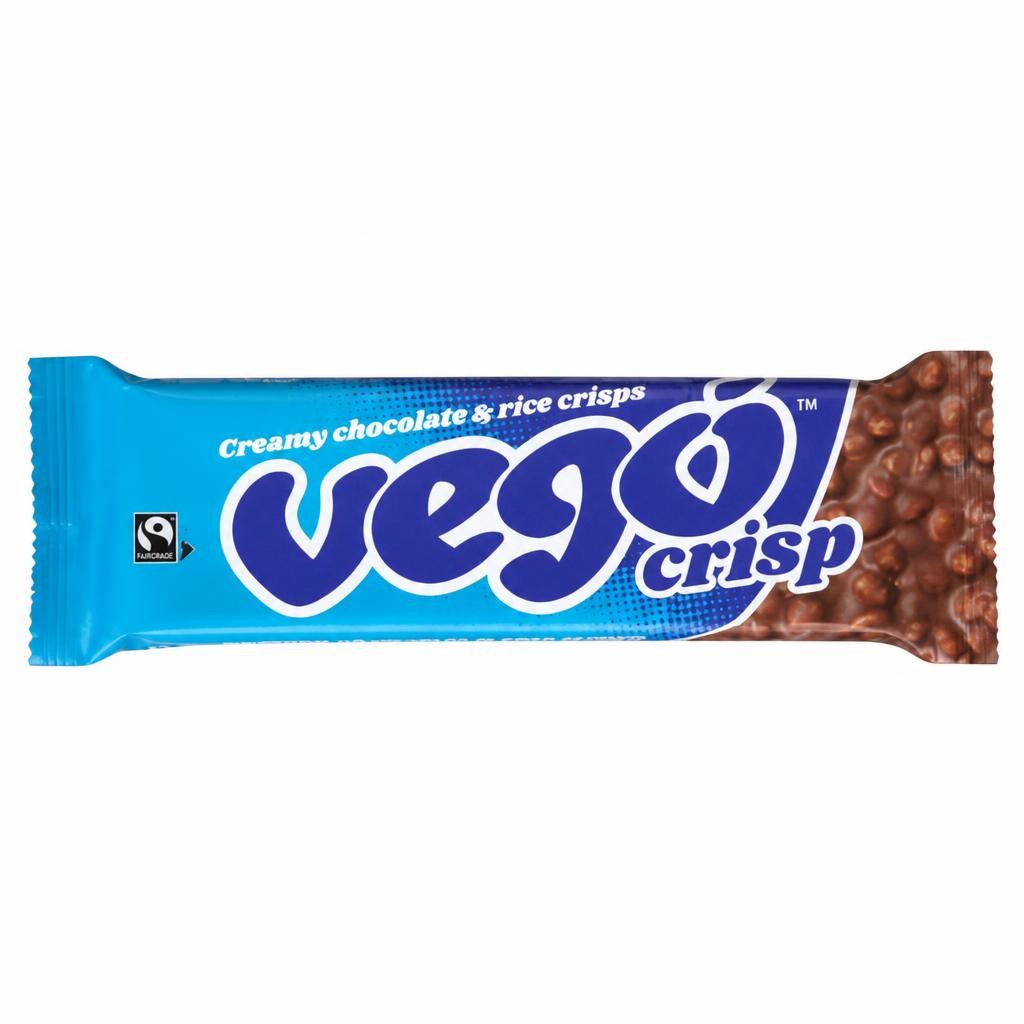 Vego Crisp Creamy Chocolate & Rice Crisps 40g
