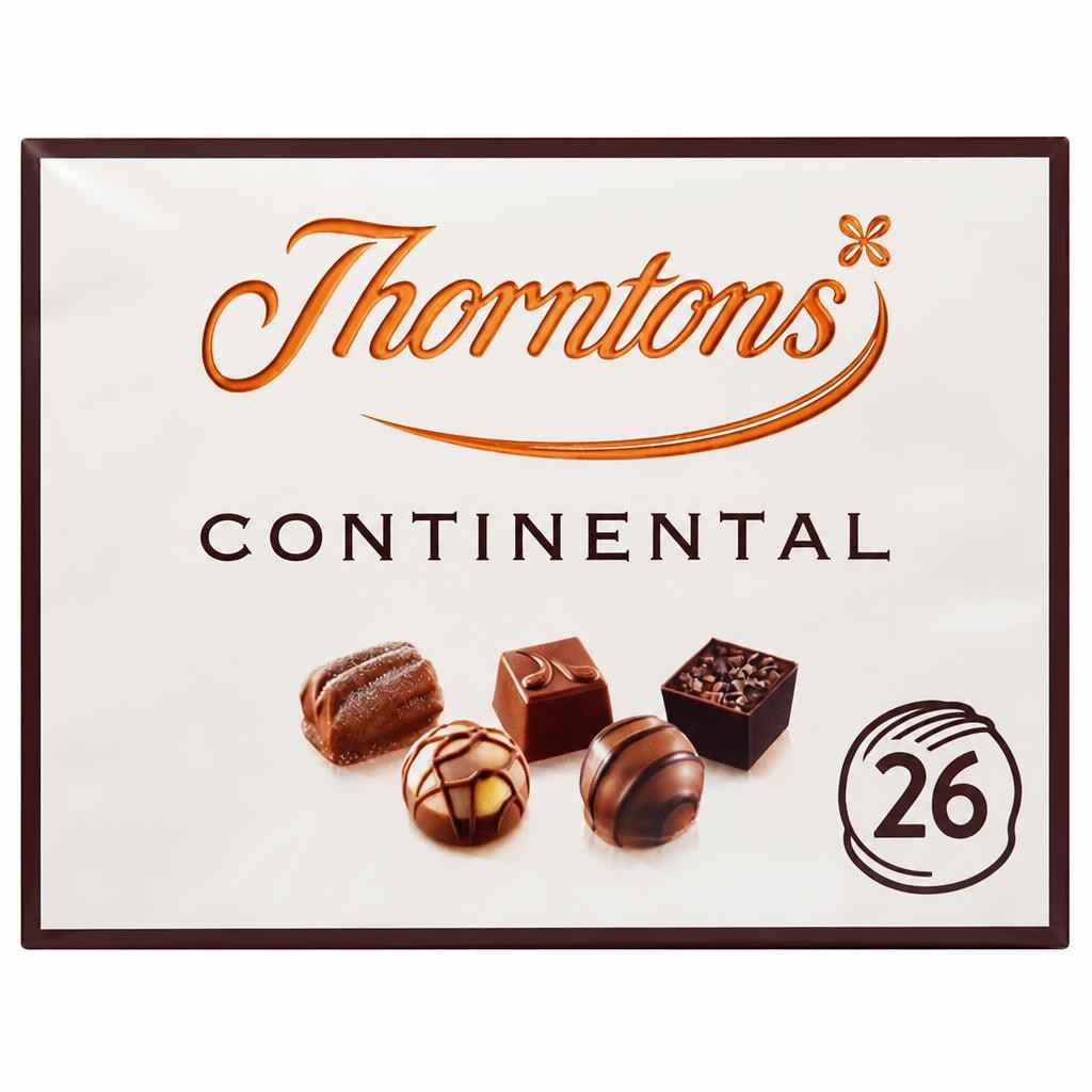 Thorntons 284g Continental Chocolates
