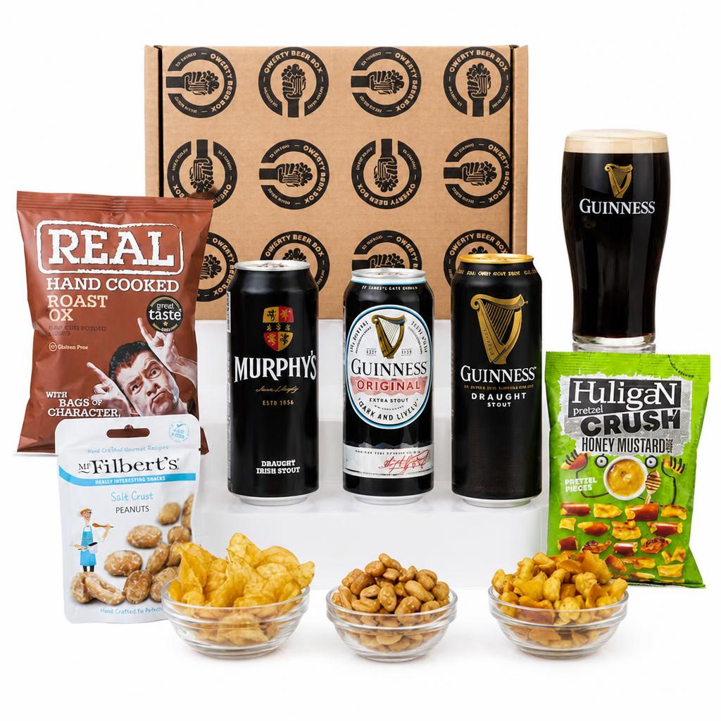 Guinness Irish Stout And Premium Snack Beer Gift Hamper