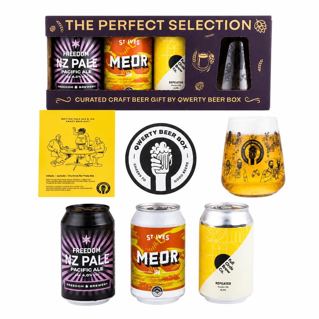 QWERTY Beer Box The Perfect Craft Beer  Gift