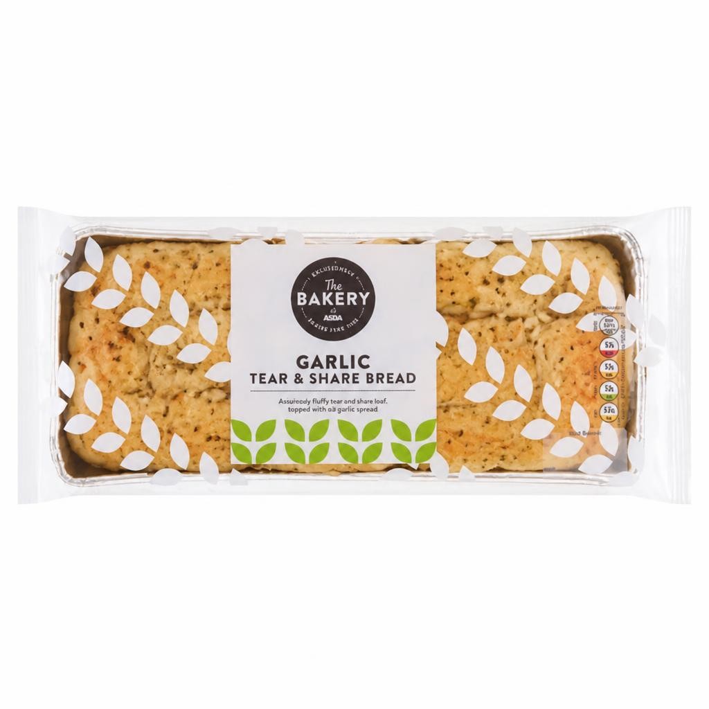 The BAKERY at ASDA Cheese & Garlic Tear & Share Bread 230g