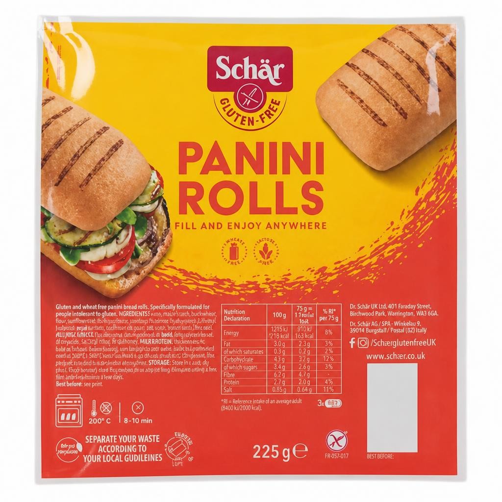 Schar Panini Rolls 150g