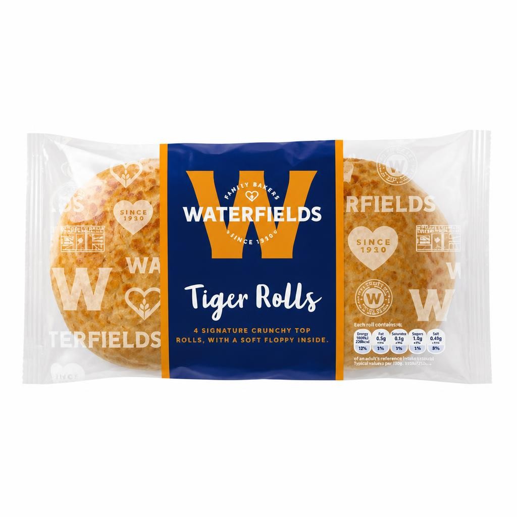Waterfields 4 Tiger Rolls