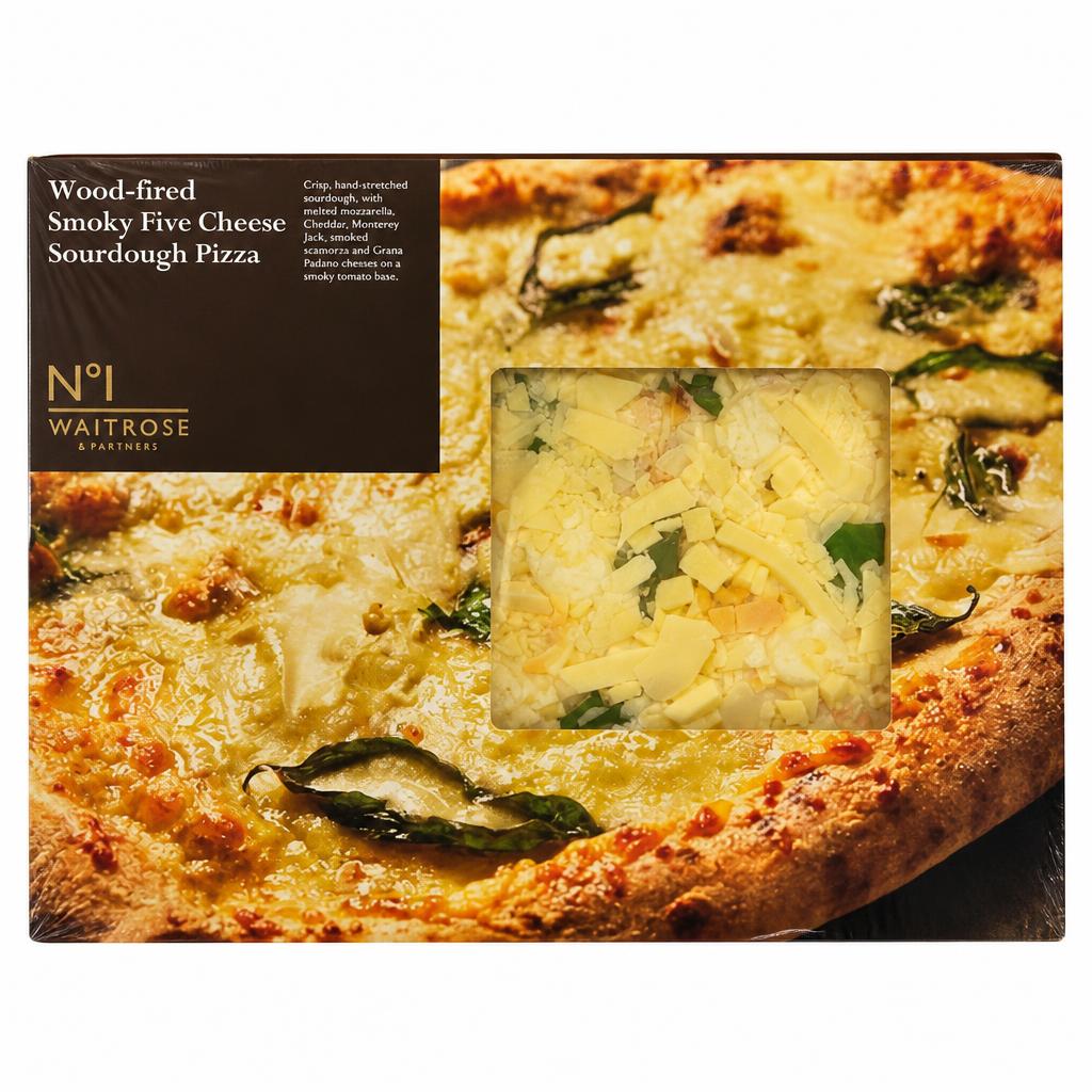 No.1 Wood-fired Smoky Five Cheese Sourdough Pizza