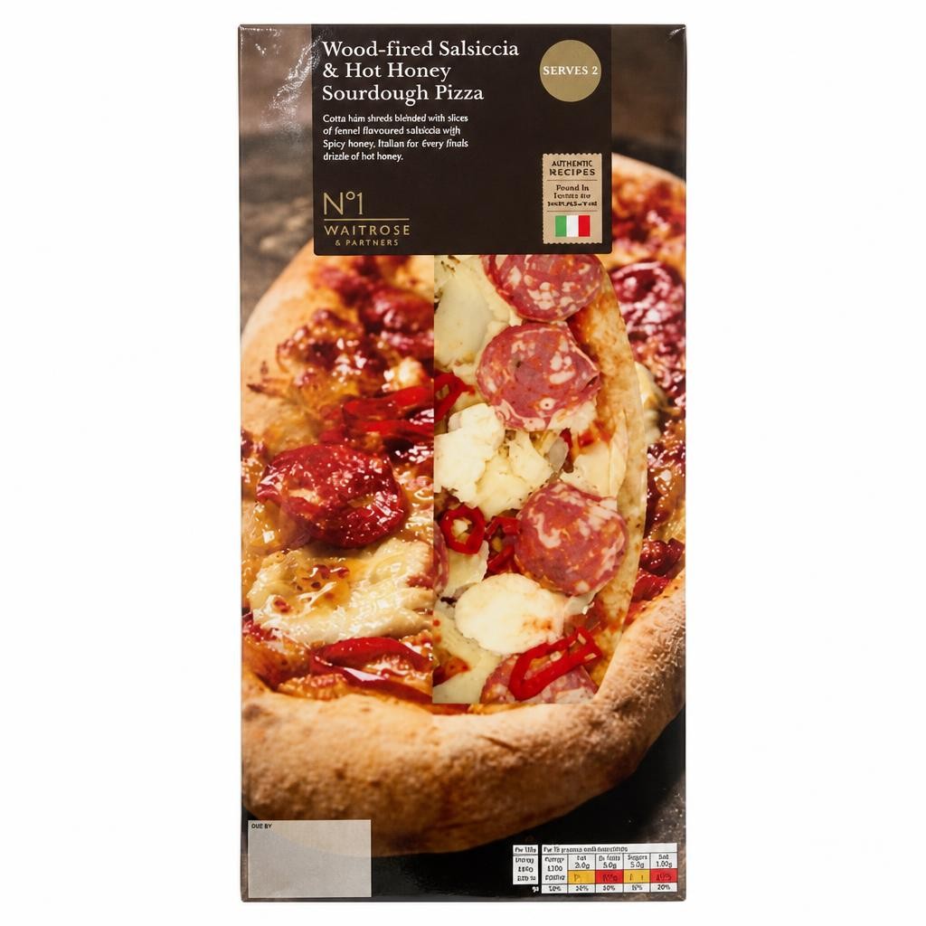 No. 1 Wood-fired Salsiccia & Hot Honey Sourdough Pizza