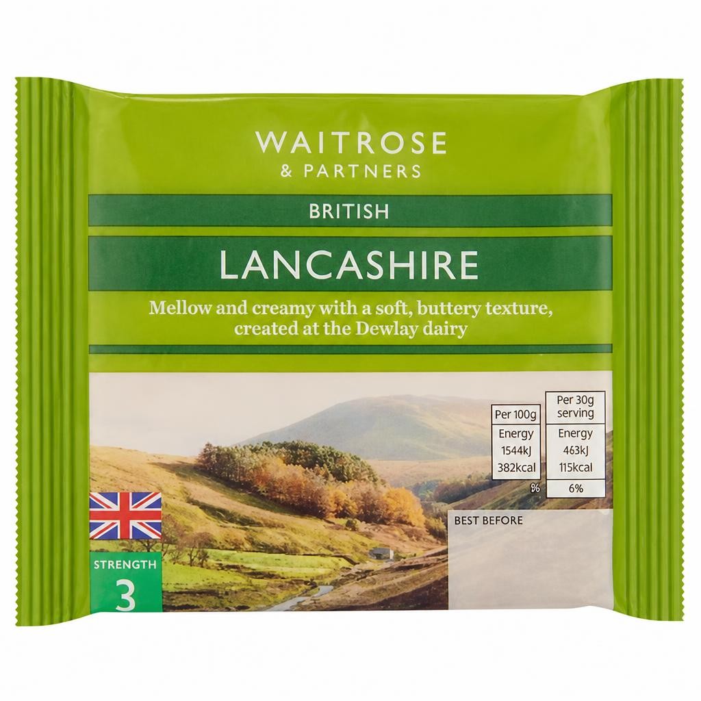 Waitrose Creamy Lancashire Cheese Strength 3