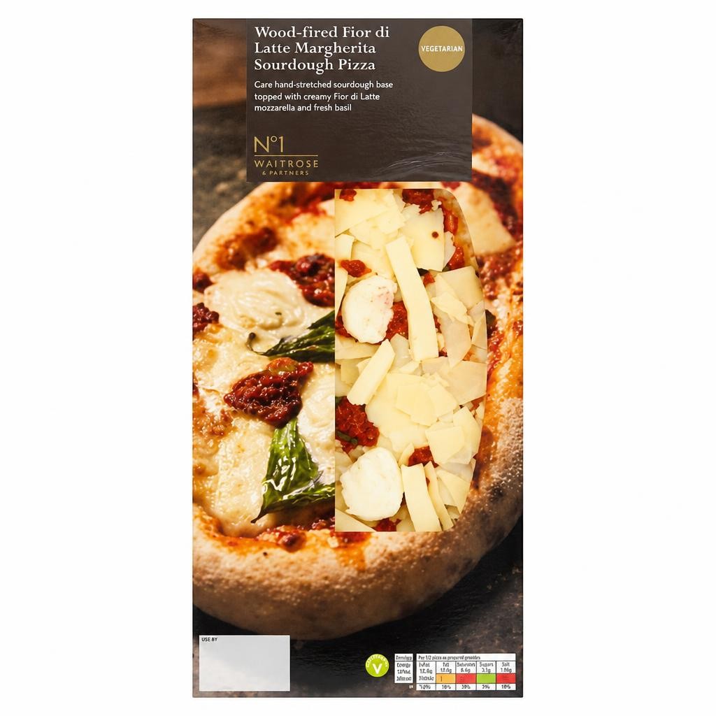 No.1 Wood Fired Fior di Latte Margherita Sourdough Pizza