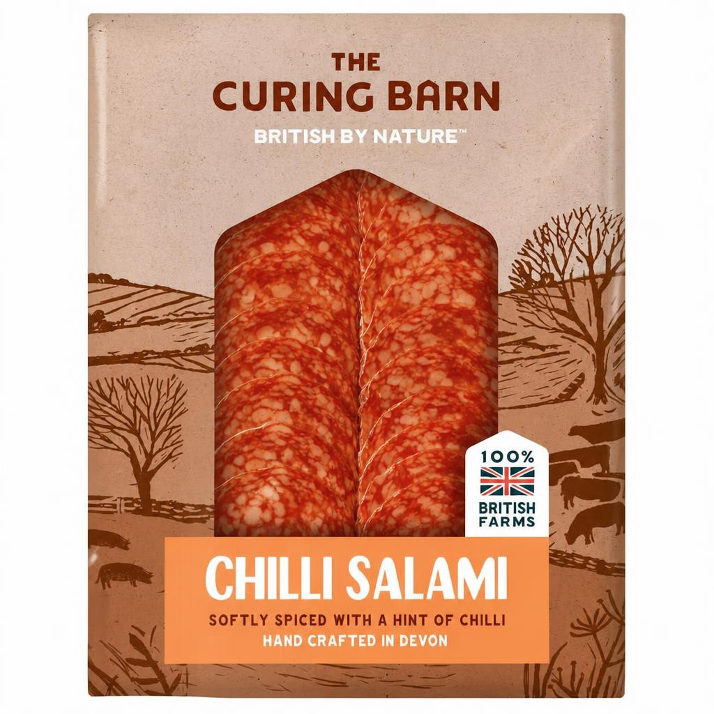 The Curing Barn British Chilli Salami 60g