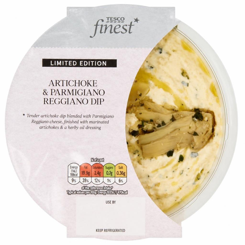 Tesco Finest Artichoke & Parmigiano Reggiano Dip 160g