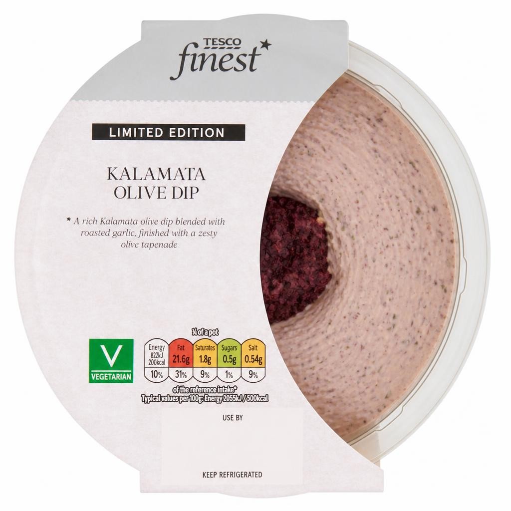 Tesco Finest Kalamata Olive Dip 160g