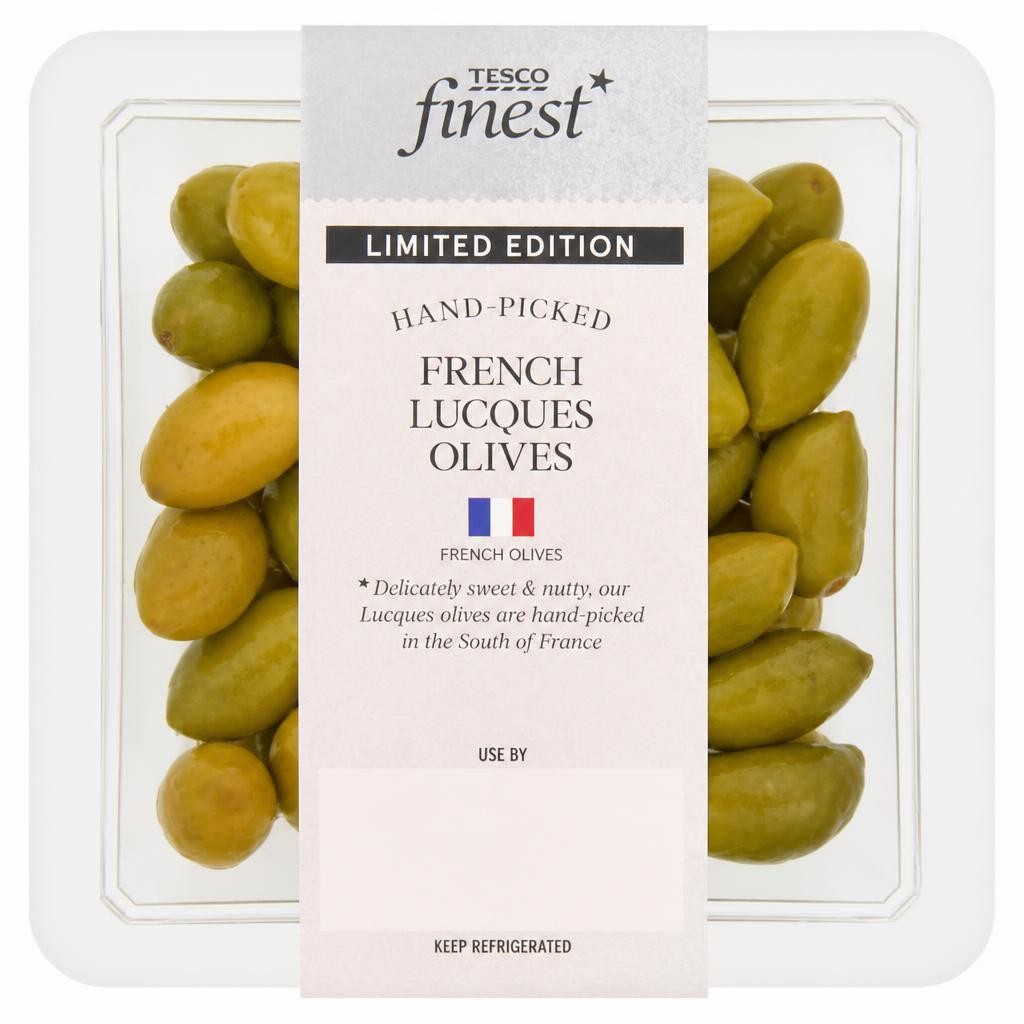 Tesco Finest French Lucques Olives 140g