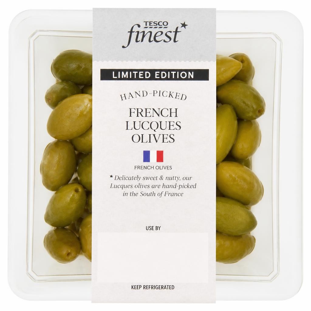 Tesco Finest French Lucques Olives 140g