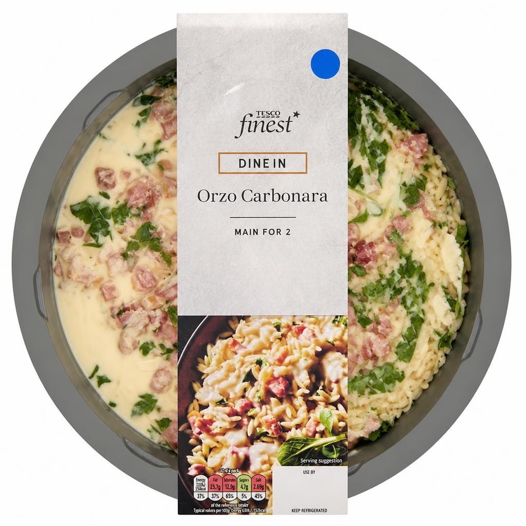 Tesco Finest Carbonara Orzo 700g