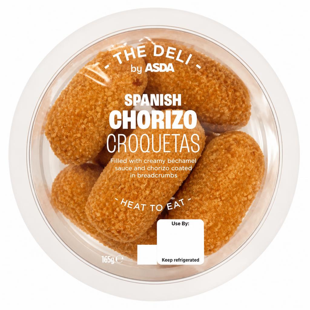 The Deli by ASDA Spanish Chorizo Croquetas 165g