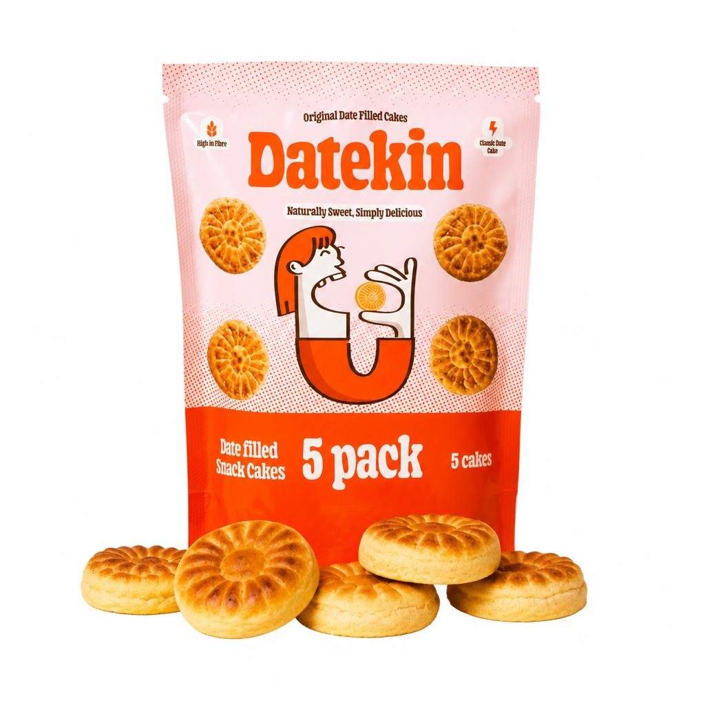 Datekin Date Filled Snacking Cakes (5 x 15g Pack)