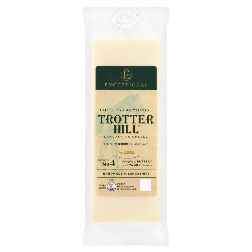 Exceptional by ASDA Butlers Farmhouse Trotter Hill Lancashire Cheese 200g