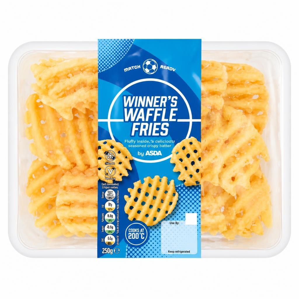 ASDA Winner's Waffle Fries 250g