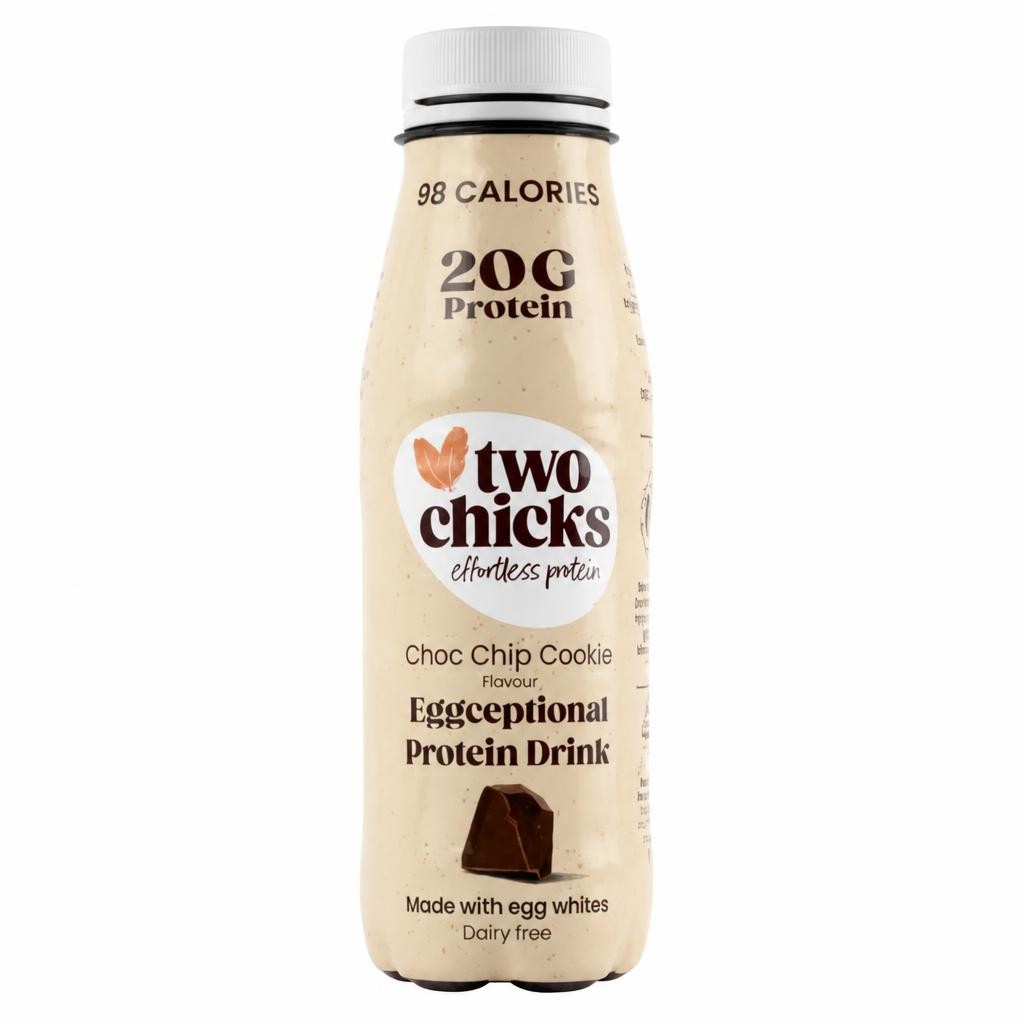 Two Chicks Choc Chip Cookie Flavour Eggceptional Protein Drink 250ml