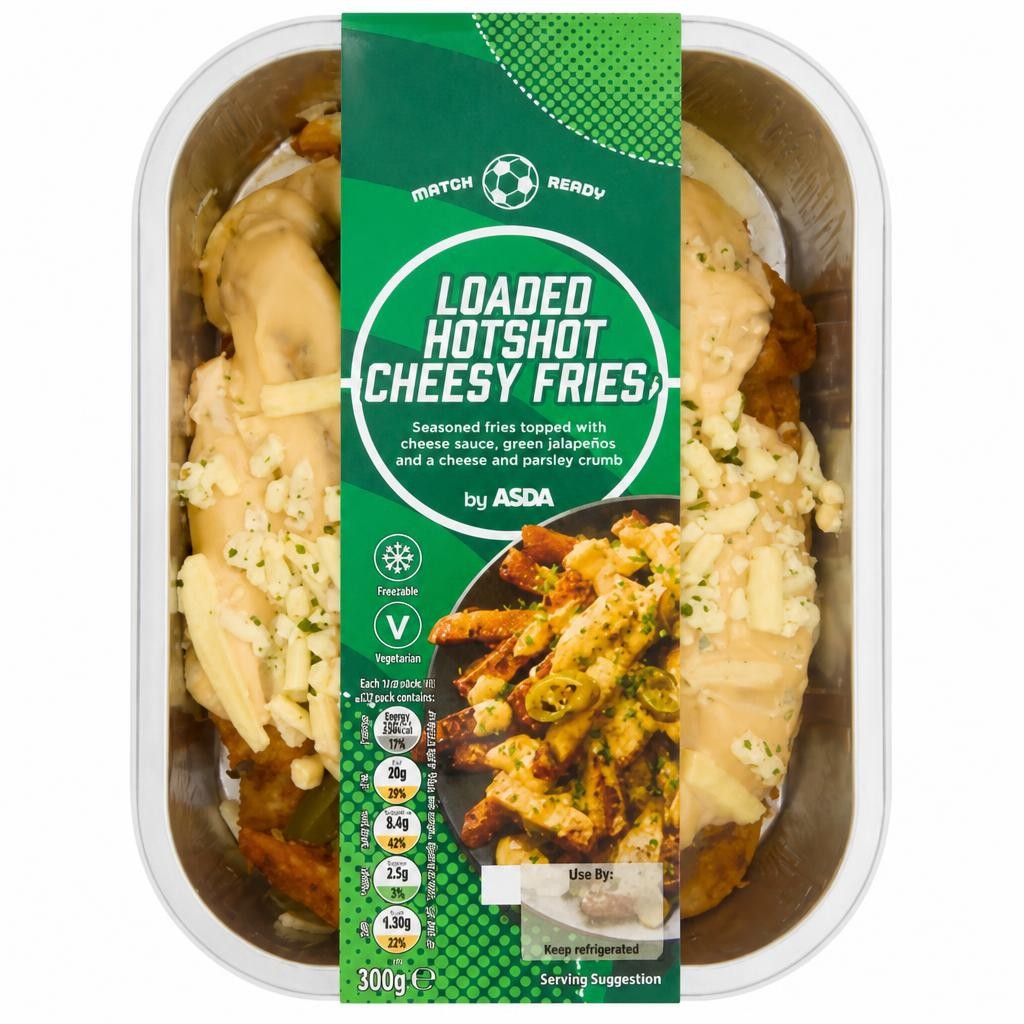 ASDA Loaded Hotshot Cheesy Fries 300g