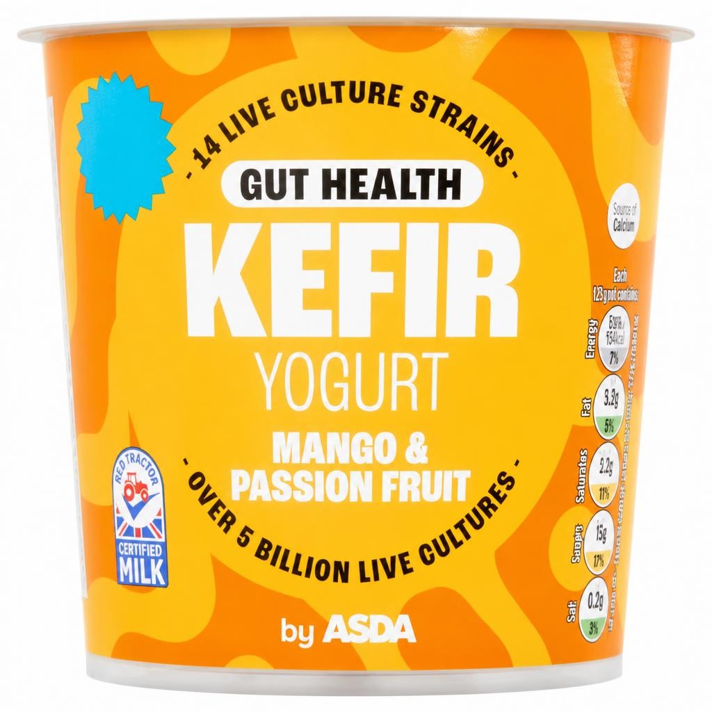 ASDA Kefir Mango & Passion Fruit Yogurt 350g