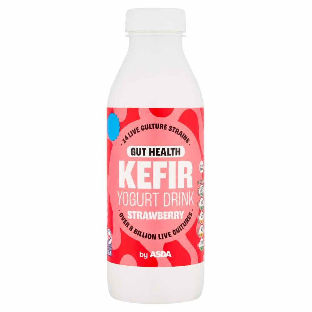 ASDA Kefir Yogurt Drink Strawberry 500ml