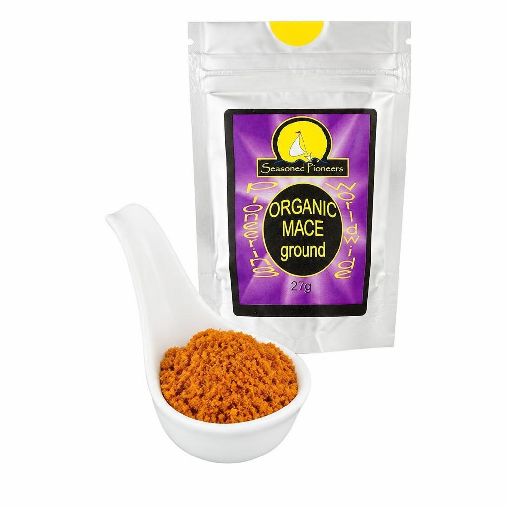 Seasoned Pioneers Organic Mace Ground 27g